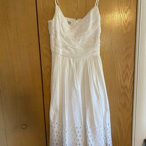 Talbots White Dress